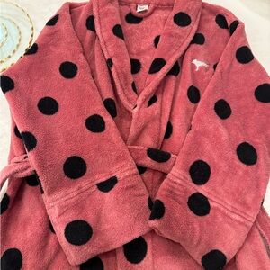 “PINK” Victoria Secret Polka Dot Robe